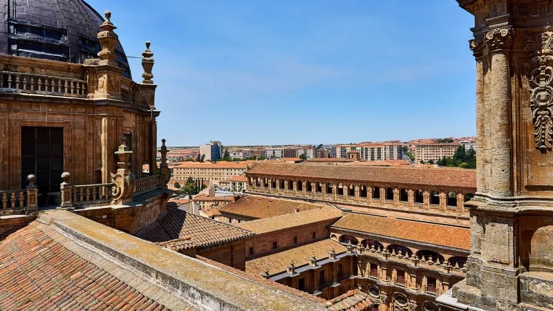 Entrance to the University of Salamanca
