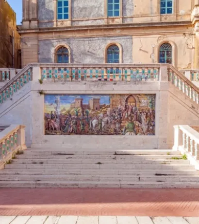 Visit of a Town Caltagirone (UNPUBLISH and UNLINK)