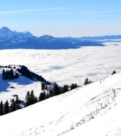 Private Day Trip to Mount Pilatus in Winter