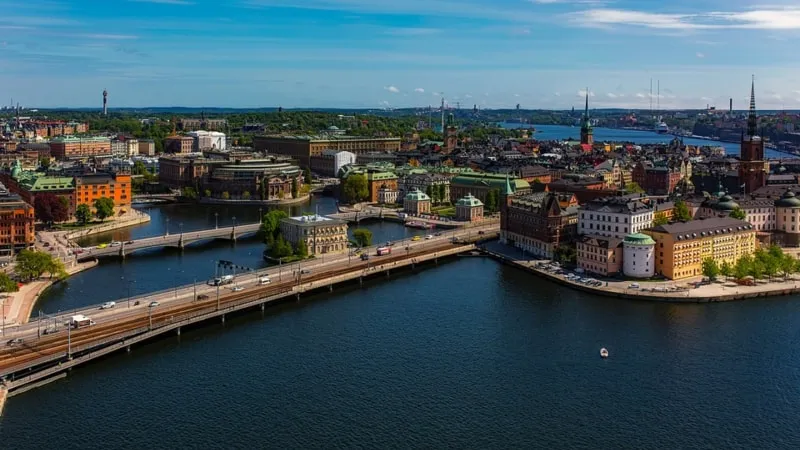Boat Trip Under the Bridges of Stockholm