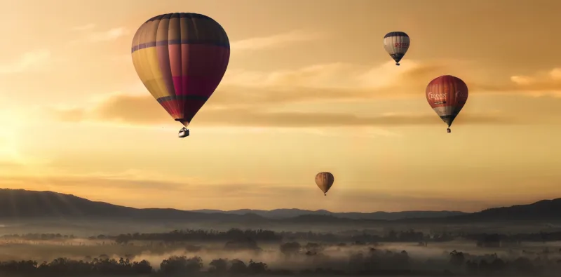 Hot Air Balloon Shared Ride over Napa Valley