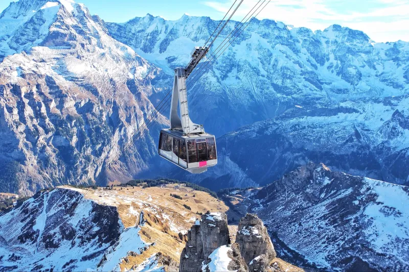 Schilthorn Cable Car & Self-guided Hike